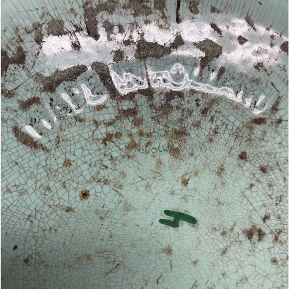 Dru Holland Seafoam Blue Enamel Cast Iron Pan - Picture 12 of 17